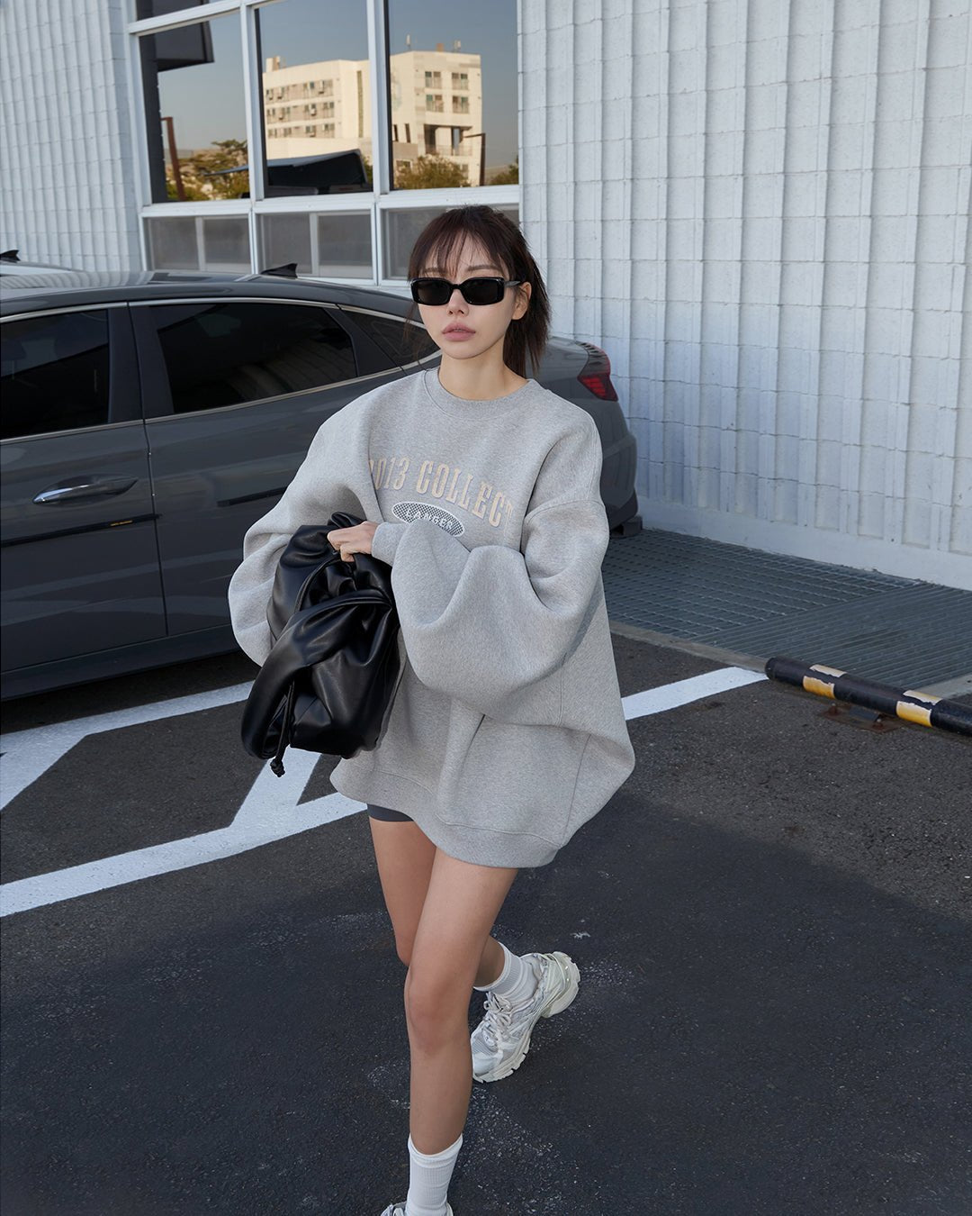 24FW collect langer sweatshirt - THE BASE