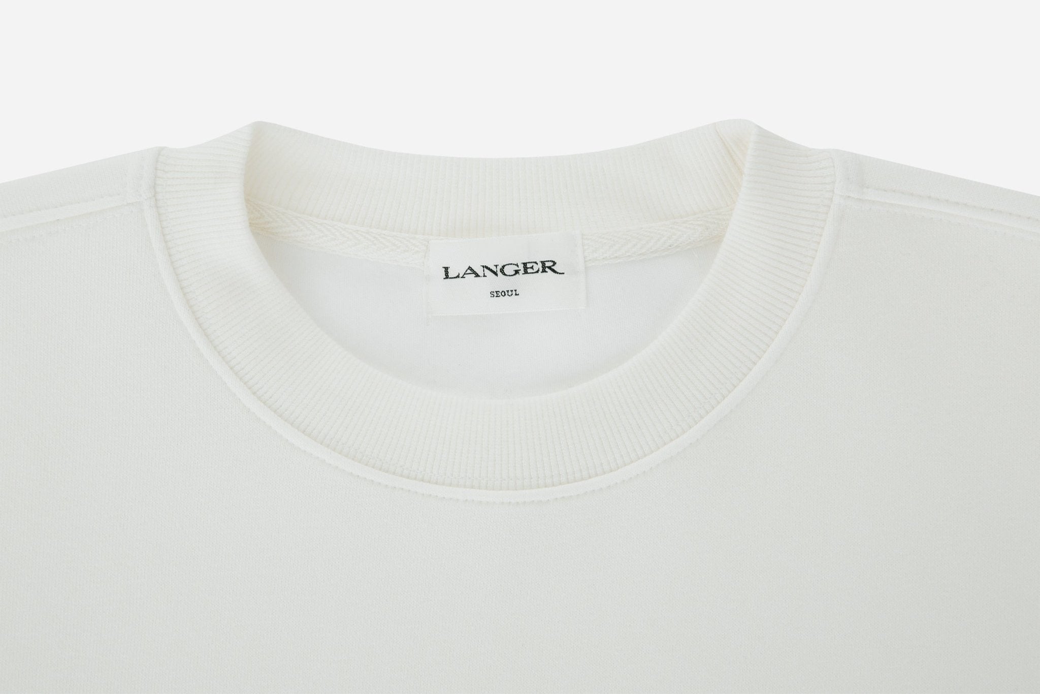 24FW collect langer sweatshirt - THE BASE