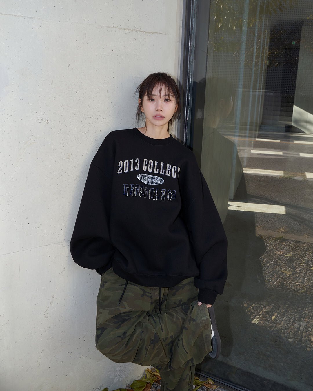 24FW collect langer sweatshirt - THE BASE