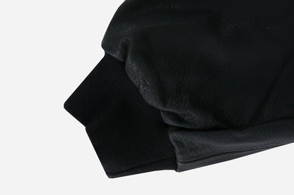 24FW lambskin over leather jacket - THE BASE