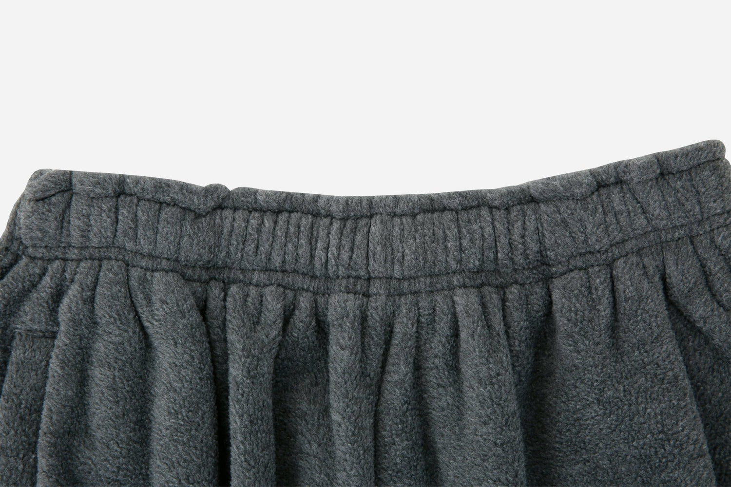 24FW loose fit fleece banding pants - THE BASE