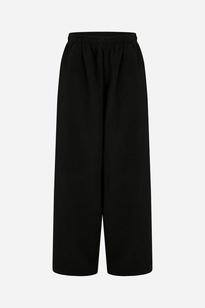 24FW loose fit fleece banding pants - THE BASE