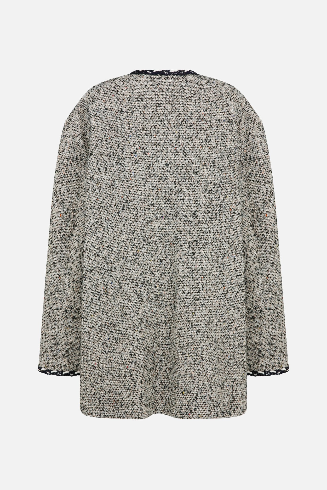 24FW ring ring four pocket tweed coat - THE BASE