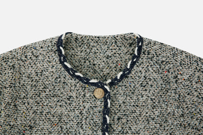 24FW ring ring four pocket tweed coat - THE BASE