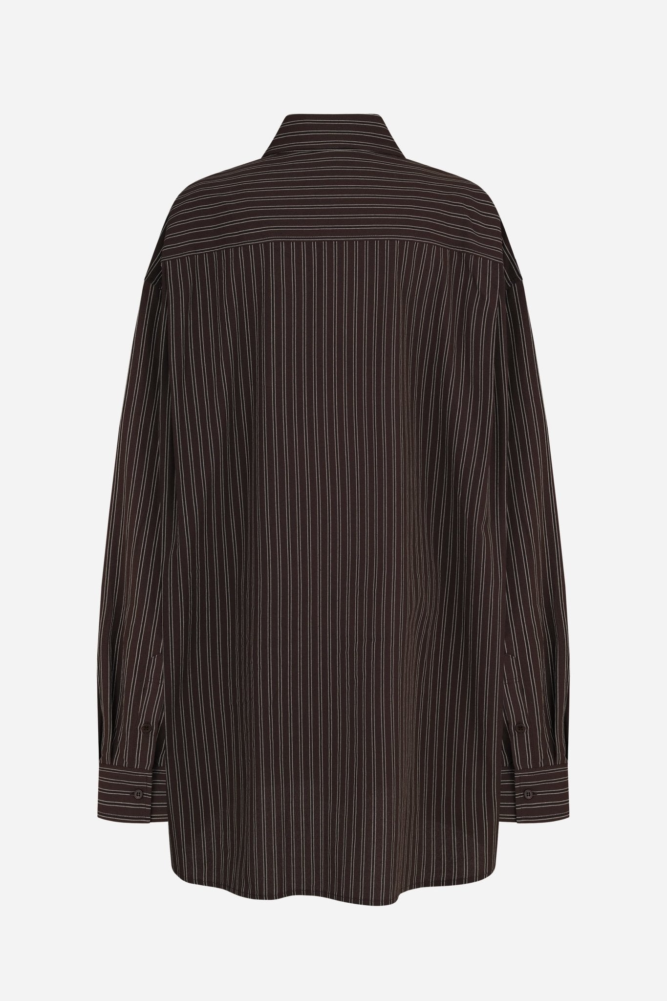 big stripe boxy shirt - THE BASE