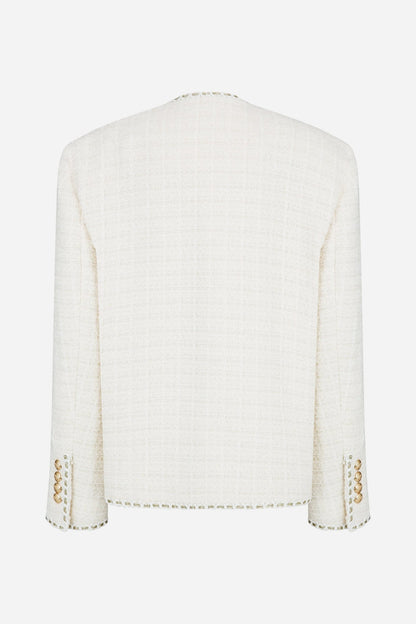 blahnik single tweed jacket - THE BASE