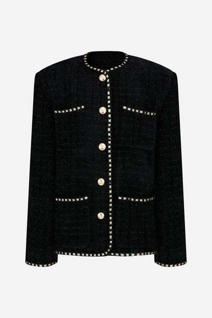 blahnik single tweed jacket - THE BASE