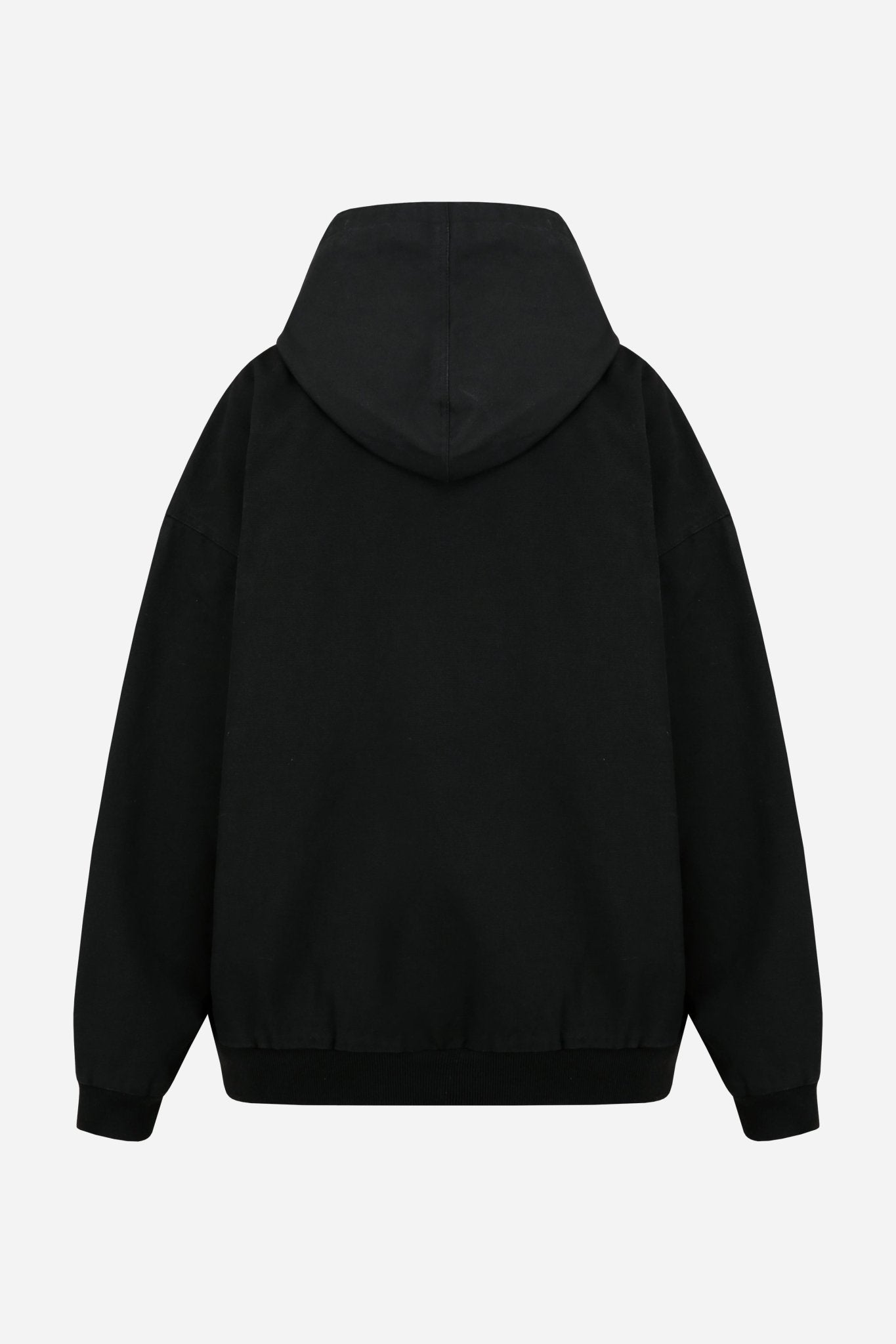 canvas work quilted hoodie jumper - THE BASE