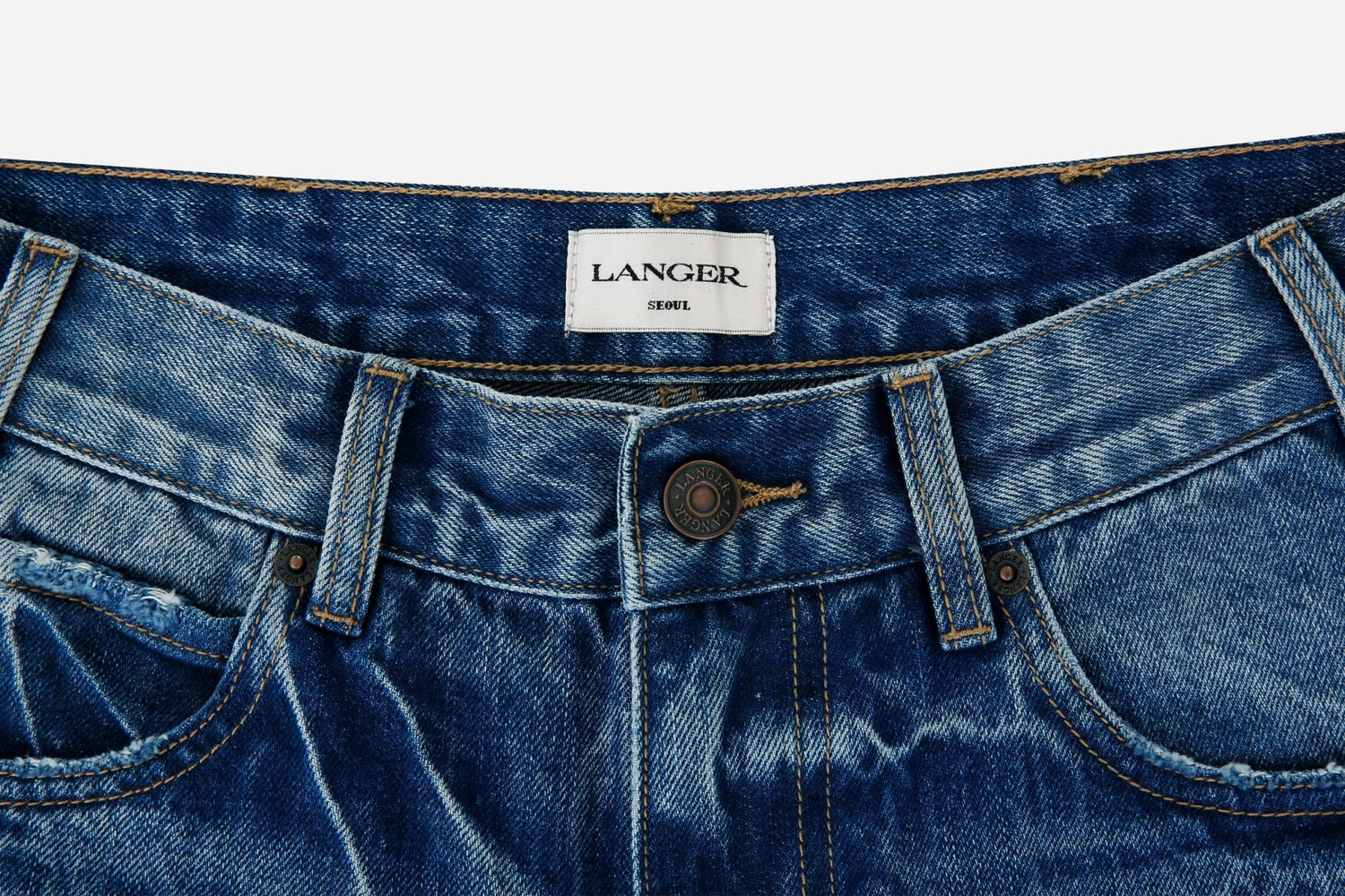 classic 90 denim jeans - THE BASE