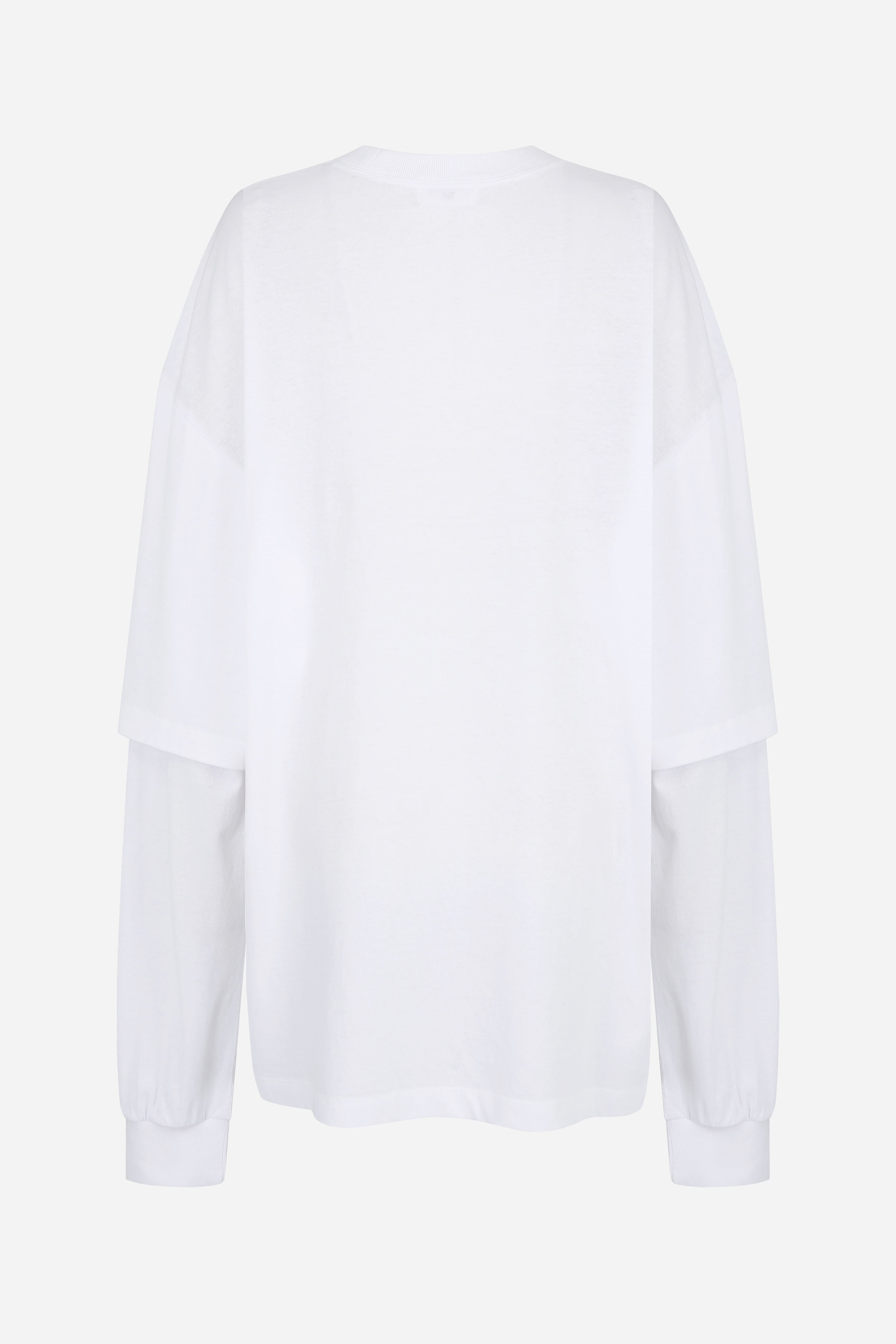 oversized double sleeve langer t-shirt