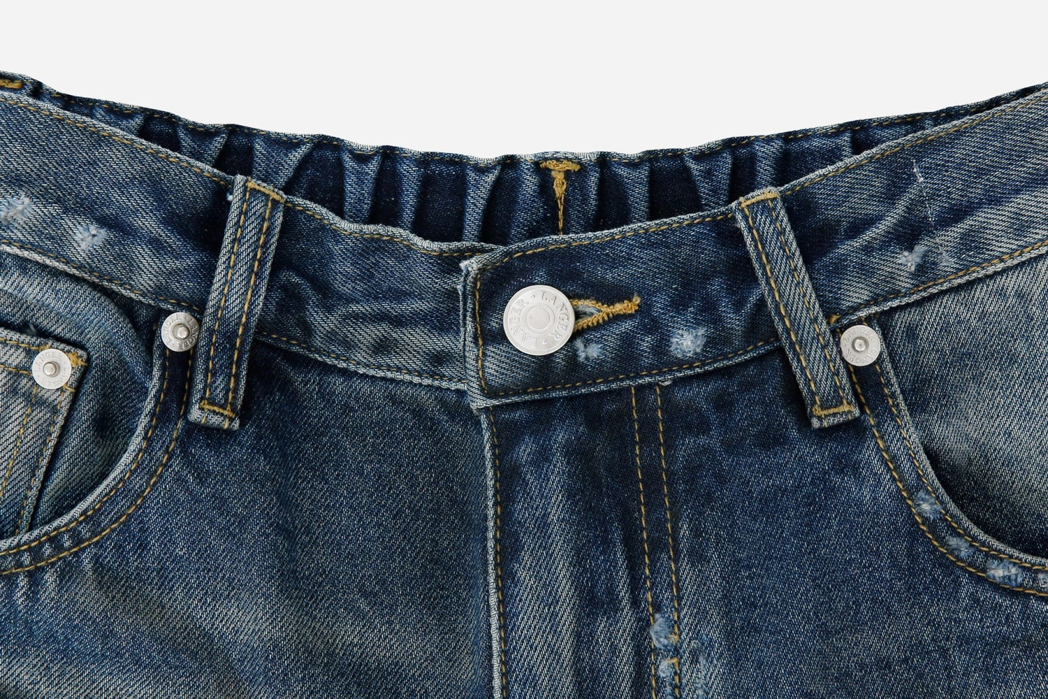 destroyed dirty denim jeans - THE BASE