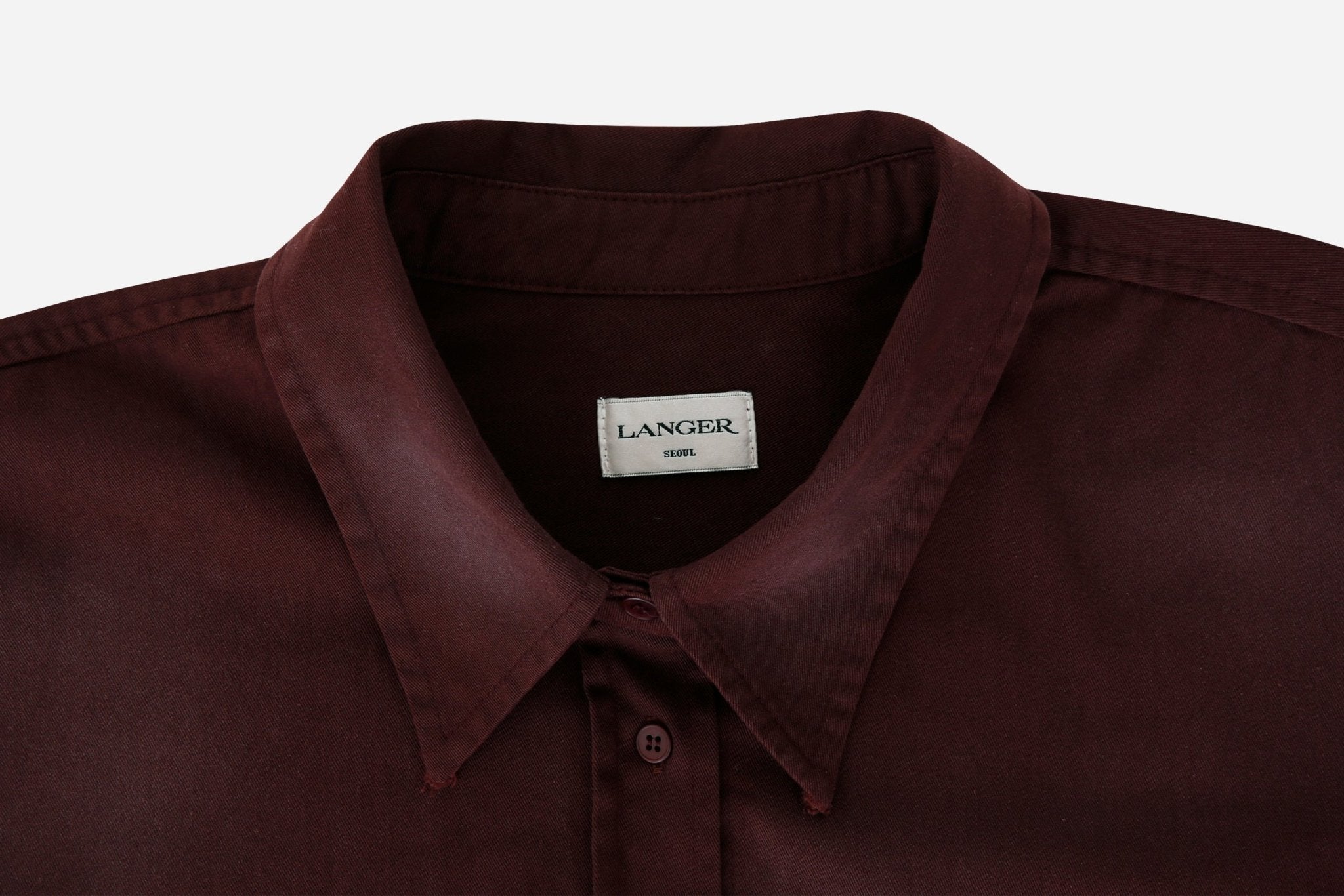 eagle run dirty langer patch shirt - THE BASE