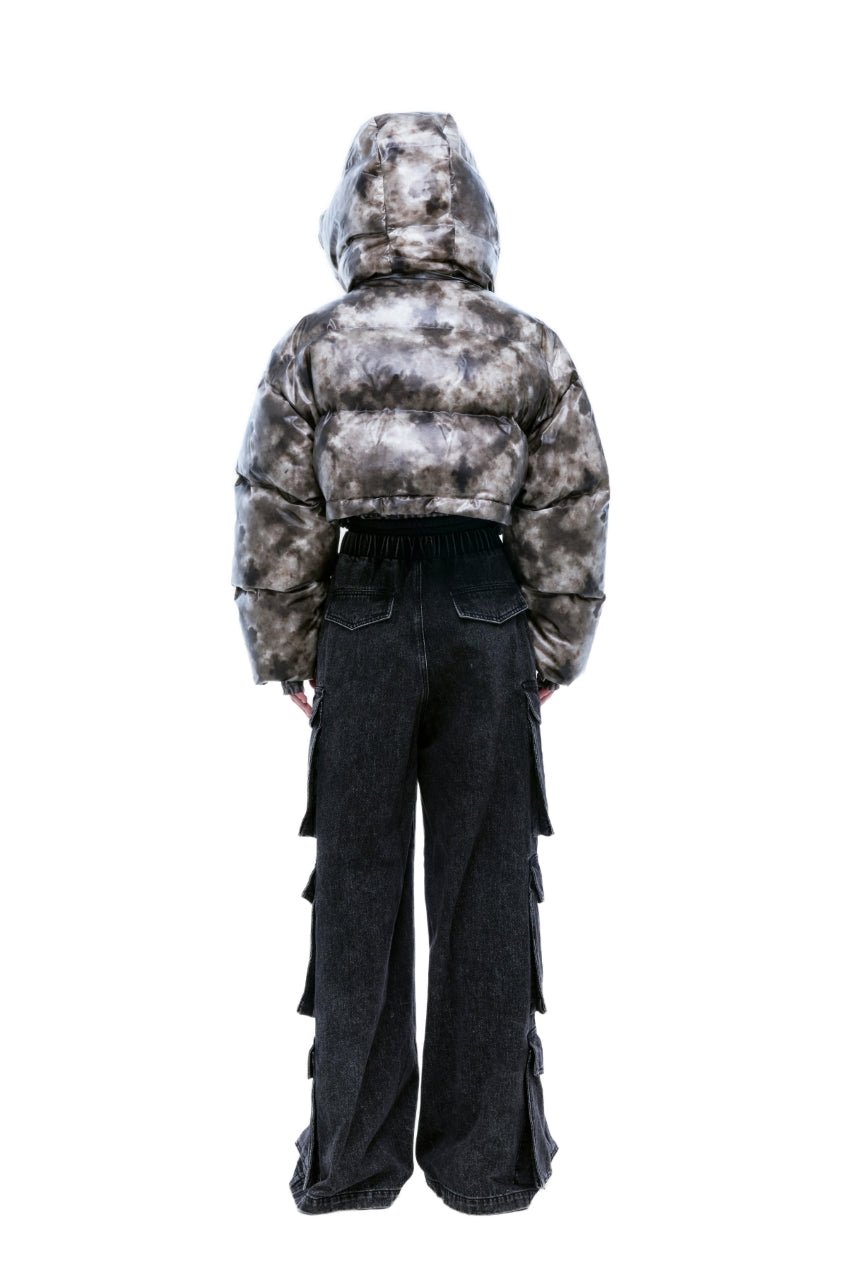 Kunswear camouflage puffer - THE BASE