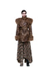 Kunswear eco - leather fur coat - THE BASE