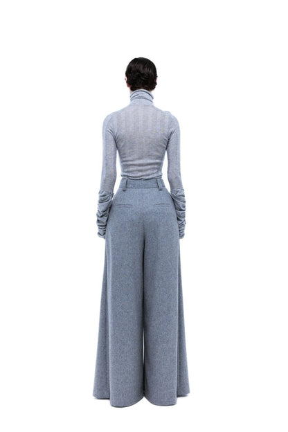 Kunswear wide wool pants - THE BASE