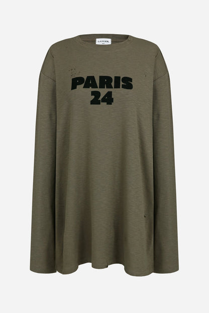 paris 24 slub t-shirt - THE BASE