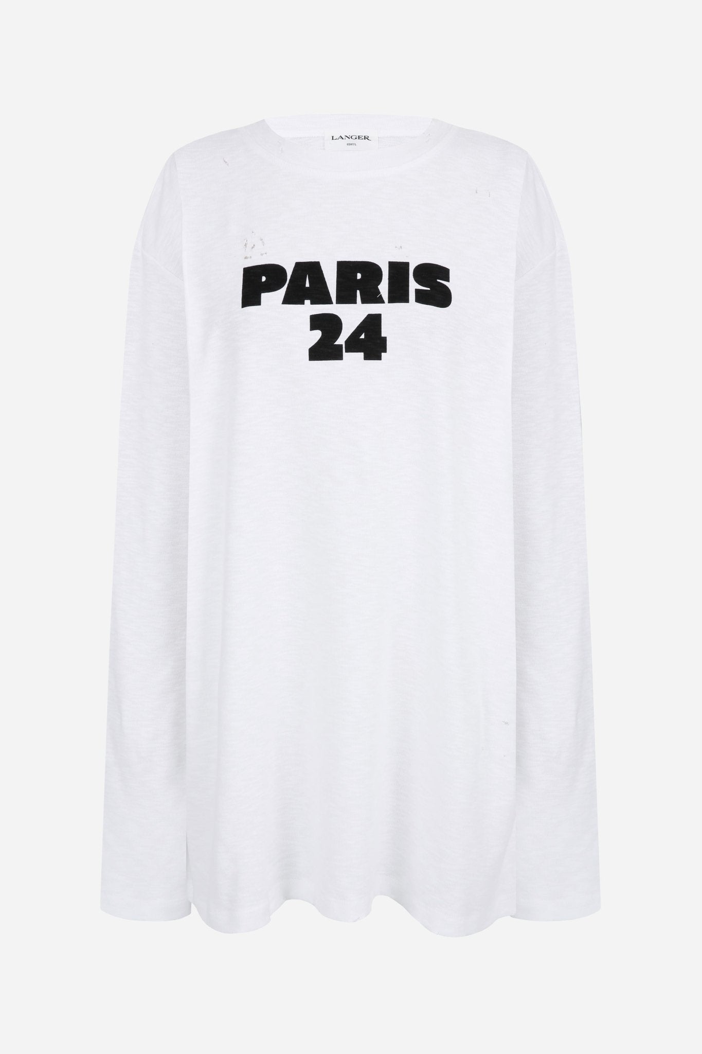 paris 24 slub t-shirt - THE BASE